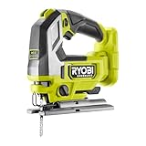 RYOBI 18 V ONE+ Brushless Akku-Stichsäge RJS18BL-0, 25 mm Hublänge, Pendelhub, ohne Akku und Ladegerät