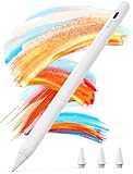 Kingone Stift für Apple iPad 2018-2025, 2X Schnellladung, kompatibel mit iPad 11/10/9/8/7/6, Pro M4/12.9/11/13', Air 3/4/5/M2/M3, mini 7/6/5, mit Magnetischer Haftung, Palm Rejection & Neigung.