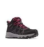 Columbia Peakfreak II Mid Outdry WP wasserdichte Wanderstiefel für Damen, Schwarz (Black x Ti Grey Steel), 39 EU