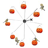 Kolibri Riesenrad - rotierendes Singvogel-Futterrad, Futterspender für mehrere Vögel | Gartendekorationszubehör Anziehungskraft Wildtiere