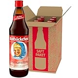 ROTBÄCKCHEN Immunstark 6er Pack (6 x 700ml). Mehrfruchtsaft mit Zink und Vitamin C