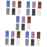 VALICLUD 5 Boxen Goldfoliendekorationen Nagelkunstfolie Uv Nagelfolie Nagelabziehbilder Maniküre Folie Nagelzubehör Nagelaufkleber Nageltransferaufkleber Nageldekoration Nylon