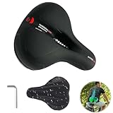 Tyafzzn Premium Fahrradsattel,Bequem Weich Memory Foam Ergonomisch Stoßdämpfend Atmungsaktiv Fahrrad Sattel,Sattel für Damen Herren Kinder, Trekking Rennrad City MTB e-Bike Fahrrasattel