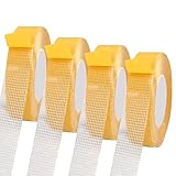 HFDONGL 4 Rolls Doppelseitiges Klebeband Extra Stark Teppich Klebeband 2cm x 20m Klebeband Doppelseitig Teppichklebeband Doppelseitig Teppichkleber für Küche Zuhause Schule oder Outdoor