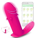 LYAMais Auflegevibrator für frauen Vibration für Frauen Dildo Tragbares Höschen Vibrator mit 9 Vibrationsmodi Klitoris Stimulator mit APP Auflegevibrator Diloschwanz Sexspielzeug Paare Sex Toys