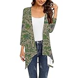 vaolkwsacz Strickjacke Damen Mit Muster