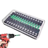 -Set – Bohrmaschinen-Set mit Drehmoment – -Set für Klempnerei, Metallbearbeitung, Automobil, Gartenarbeit, Bau