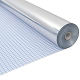 Rantry Spiegelfolie Fensterfolie Sichtschutz Selbstklebend 0,9x20 m Sichtschutzfolie Model142787