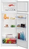 Beko BDSA250K4SN b100 Integrierbare Kühl-/Gefrierkombination, 220 l Nutzinhalt, 176 l Kühlen, 44 l Gefrieren, 145er Nische, Schlepptürtechnik, 37 dB, Einbau-Gerät, weiß