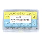 Watch Crown Parts, Metal Watch Case Clamp Adapter, Portable Watch Repairing Washer, Watch Housing Movement Fixing Screw, Watch Crown Replacement Parts, Watch Case Clamp Adapter, Watch Movement Fixing