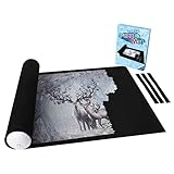 Lavievert Riesenfilzmatte zur Aufbewahrung von Puzzles, Puzzlesparer, Puzzle-Rollmatte für bis zu 3000 Teile