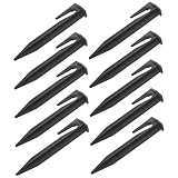 CLISPEED 100 Stück Stabile Zeltheringe Leichte Erdnägel aus Robustem Material für Camping Strand Pavillons und Planen Sturmsichere Bodenheringe für Sicheren Halt im Outdoor Einsatz