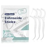 150 Stück Zahnseide von SternDasein，Einweg Zahnseide Zahnpflege Zahnseide Zahnstocher Zahnreinigung zur Entfernung von Plaque und Speiseresten，Zahnreiniger Sticks