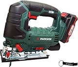 HEADNMORE® Bundle - PARKSIDE® 20V Akku Pendelhubstichsäge PSTDA 20-Li C3 (inkl. 2Ah Akku) +Schlüsselanhänger