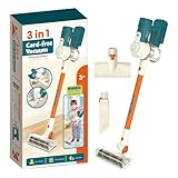 Gupcaqosjw Kinder Putzset Kinderstaubsauger Mit Saug Spielzeugstaubsauger K-inder Mit Musik Und Lichtern Lustiges Interaktives Eltern-Kind-Kehrspielzeug Reinigung Spielzeug Für Kinde-r Alter 3-6