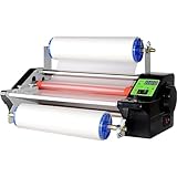 McbeAn 600-W-Digitaldisplay-Heiß-Kalt-Laminiergerät, Thermo-Laminiergerät, Folienstärke: 0–6 Mm, Folienbreite: 0–35 cm, Temperatureinstellung: 0–200 °C, Für Schule, Büro, Gewerbe