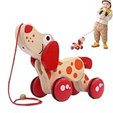Nachziehspielzeug aus, Nachziehspielzeug für Kinder zum Gehen, Nachzieh-Laufspielzeug aus für Kleinkinder, Entwicklungsförderndes Kinderspielzeug mit Schnur für Mädchen und