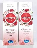 AOZA Premium Glycerin mit Rosenwasser zur Schönheit Hautpflege weich Haut Mehrzweck 100ml 2er Pack