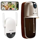 Türklingel mit Kamera-HDR Doorbell Camera 2025 Video Türklingel Kabellos Solar Kamera Wlan 2.4/5GHz,PIR Personenerkennung,Nachtsicht,Zwei-Wege-Audio,SD/Cloud-Speicher,Mit Chime,210-Tage Akku (Gold)