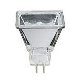NCC-Licht Halogen Reflektorlampe Quadro 20W GU5,3 2000h Silber quadratisch warmweiß 2900K dimmbar 75°