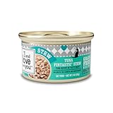 Naked Essentials Nassfutter für Katzen, getreidefrei, Thunfischrezept, 85 ml, 24 Dosen