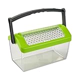 HABA Terra Kids Insektenbox – Naturforschung für Kinder ab 6 Jahren, robuste Beobachtungsstation aus Kunststoff mit Tragegriff und Luftlöchern – 1301513001