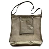 Pilzbeutel - Morchel -Pilzjagdnetzbeutel mit einstellbarem Riemen, Futtersuche mit großer Kapazitätsfuttersuche | Oxford -Stoffnetz -Ernte -Tasche für Früchte, Felsmineralsammeln, Berry Wildblumen Bea