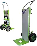 Elektrischer faltbarer Sackkarre, robuster Treppensteiger-Allzweckwagen zum Einkaufen, Umzug und Büro