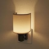 JandCase Nachtlicht Steckdose mit Dämmerungssensor, 1 Stück Nachtlicht Dimmbar 0-100 lm, 2700K Warmweißes, Nachtlicht Steckdose Kinder, LED Nachtlicht für Schlafzimmer, Küche, Flur, Babyzimmer
