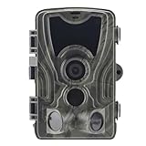 Kisangel wasserdichte Kamera Nachtsichtkamera Außenkamera Camcorder Videokamera Wildtier Trail Spielkamera Jagdspielkamera Jagdkamera Abs