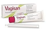Vagisan FeuchtCreme 50 g I hormonfreie Intim-Creme gegen Scheidentrockenheit I lindert Brennen, Jucken und Schmerzen bedingt durch eine trockene Scheide I Scheidencreme gegen Schmerzen beim Sex