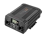 Technaxx KFZ Wechselrichter 12V auf 230V Reiner Sinus 2000W / 4000W – TÜV-zertifizierter Auto Spannungswandler mit LC-Display, 2x Schuko&USB-A QC 3.0 + USB-C – Inverter für Camping, Wohnmobil – TE22
