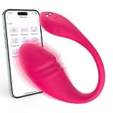 Jinqian Tragbarer Vibrator Sex Spielzeug für die Frau Leise Bohrmaschinen Masturbator,Mini Vibration für Frauen mit APP Fernbedienung 9 Vibrationsmodi,Erotisches Sexspielzeug für Paare Extrem Sex