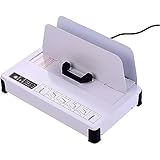 Elektrisches Bindegerät, Thermobindegerät für A4, Max. Bindestärke 50 mm, PTC-Keramikheizung, für Vertragsdokumente, Rechnungsordner im Büro oder zu Hause