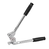 Tissting Rohrbieger 6mm Manuell - 180° Grad Stahl Biegewerkzeug für Kupfer/Aluminium/Edelstahl Rohre - Präzise Skala - für HVAC, Klempner, Autoreparatur