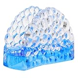 Cabilock 1stk Vintage Seidenpapier Aus Glas Servietten-aufbewahrungsständer Haushaltsgewebebasis Vielseitiger Serviettenständer Servietten-organizer Dekorativer Serviettenhalter Blue
