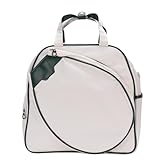 Luocute Tennisschlägertasche, Neopren-Tennis-Sport-Umhängetasche für Damen und Herren, mit Isoliertem Getränkehalter und Schuhfach
