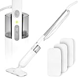 Duronic STM11 Dampfreiniger – Elektrischer Dampfbesen & Wischmopp für hygienische Bodenreinigung, 1100 W Dampfwischer mit 350 ml Tank, Steam Mop inkl. 2 Extra Pads – für Hartböden, Fliesen, Laminat