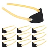 10 Stück Slingshot Gummi, Steinschleuder Gummi, Zugbänder Gummibänder, Ersatzgummi Steinschleuder für Slingshot für Jagd Schießspiele