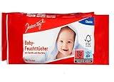 Jeden Tag Baby-Feuchttücher Classic, 2 x 80 Stück