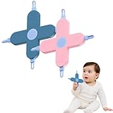 JYNXOR 4 Stück 4-in-1-Baby Nasenpinzette Ohr Nasenreinigung Pinzette Reiniger Entferner für die Babypflege