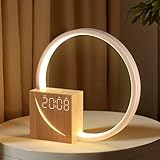 blonbar 10W Nachttischlampe mit USB-Ladefunktion, Wake Up Licht Wecker Touch Control Dimmbar Tischlampe Einschlafhilfe Babys & Erwachsene, 3 Stufige Helligkeit Nachtlicht für Schlafzimmer Wohnzimmer