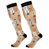 Komfortabel Sneaker Socken Fröhliches Halloween Men's Socks, Atmungsaktive Radsport Socken, Everyday, Freizeit, Radfahren, 50cm