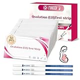 50 Stück Ovulationstest Streifen,Ovulationsteststreifen,Fruchtbarkeitstest für Frauen, Eisprung Test Kit mit LH Nachweis, Ideal für Praktisches Testkit für Zuhause