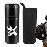 Fahrrad-Flaschenhalter, tragbare Fahrrad-Ausrüstungsbox, Wasserflaschenhalter, Werkzeugaufbewahrung, für Radfahren, Reisen, Pendeln, Radfahren, Workout