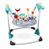 Mobiclinic®, Baby Activity Centre, 3 Höhen, Interaktives Spielzeug, Tiger, Babywippe, Mit Musik und Lichtern, +6 Monate, 360° Drehbarer Sitz, Waschbar