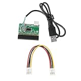 JUJNE Diskettenlaufwerk-Anschluss, 1,44 MB und 3,5 Zoll, 34 Leiterplatten, USB-Kabel, USB-Diskette A