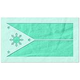 Stencil Stop Schablone mit Philippinen-Flagge, wiederverwendbar für DIY-Projekte, Malen, Zeichnen, Basteln, 14 mm Mylar-Kunststoff (10,2 x 5,1 cm)