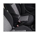 Auto Armlehne Für Toyota für Yaris Hybrid 2015 2016 2017 2018 2019 2020 2021 Armlehnenbox Autoarmlehnenbox Gewidmet Multifunktions-USB(B3,Black red)