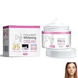 Amoriv Whitening Cream,Aufhellungscreme,Bleaching Creme,Aufhellende Feuchtigkeitscreme für Gesicht,Aufhellende Körperlotion,Körperaufhellungscreme,Körperpflege-Creme für die Achselhöhlen (1)